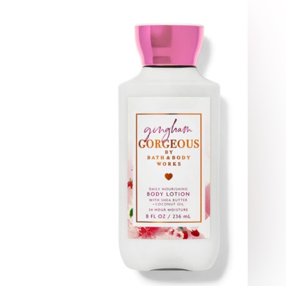NWT Bath & Body Works Gingham Gorgeous Daily Nourishing Body Lotion 8 fl oz - Picture 1 of 4